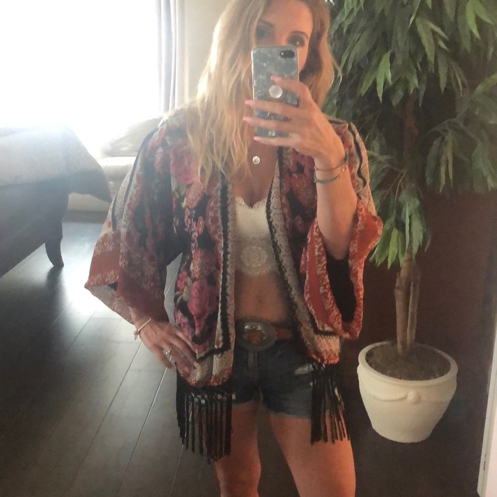 Floral Kimono. Great festival wear